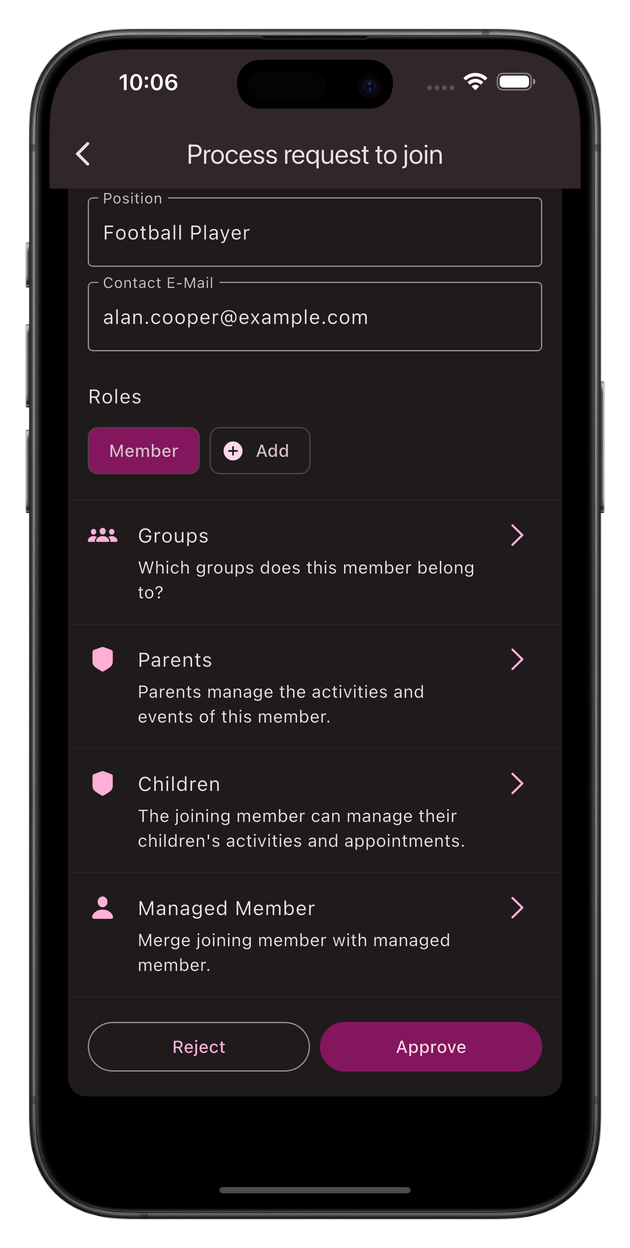 Screenshot parents