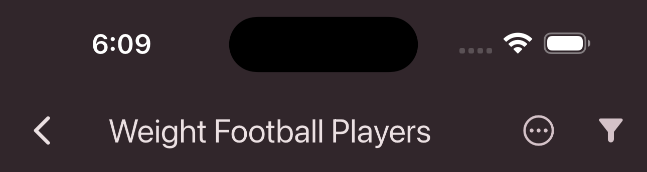 Settings button