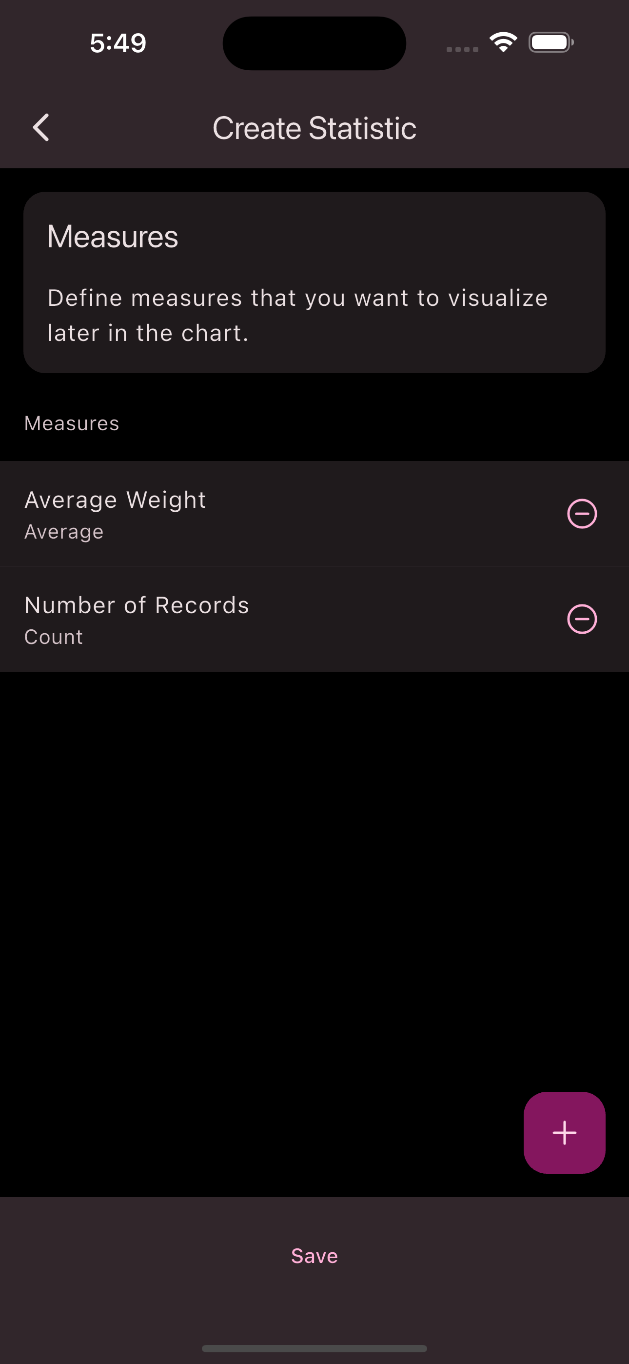 Define measurements